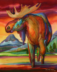 Glacier Moose - Cawdrey Gallery