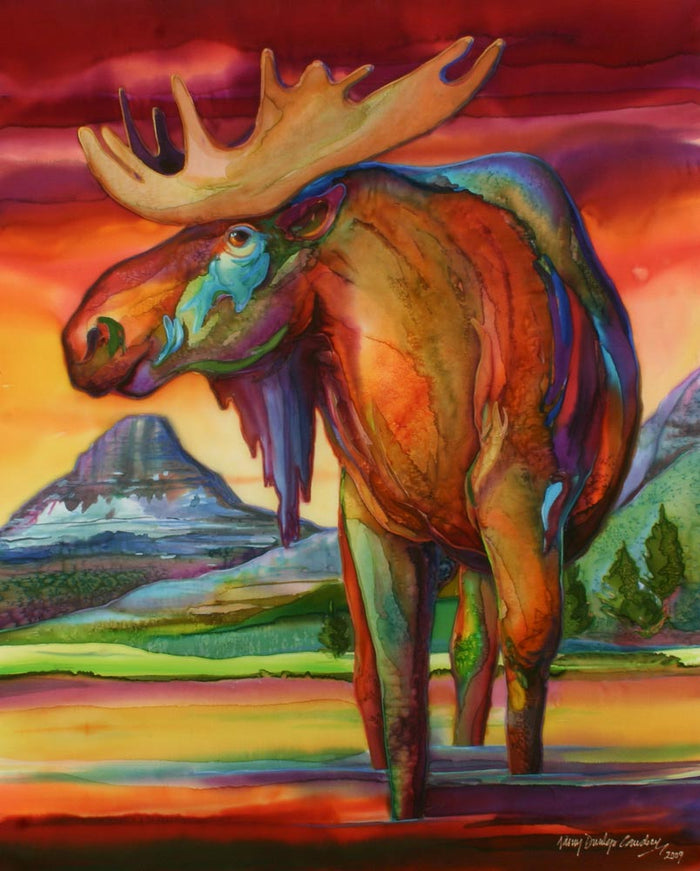 Glacier Moose - Cawdrey Gallery