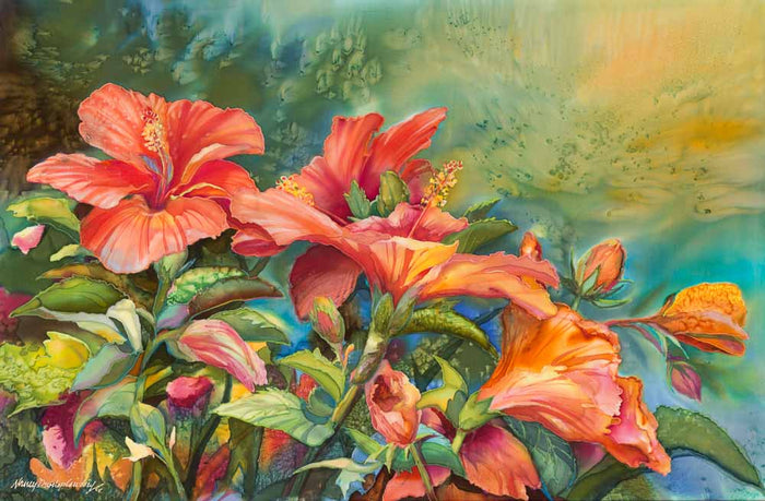 hibiscus-floral-flower-tropical-print-giclee-art-contemporary