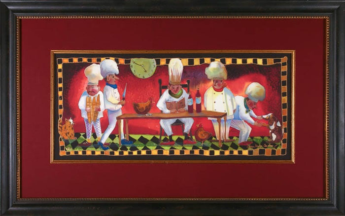 cooking-cook-chef-print-frame-giclee-art-people-framed