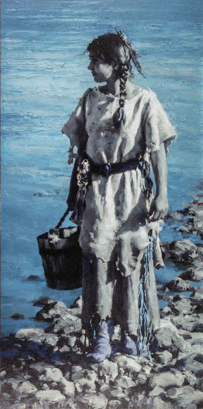 Water Maiden - Mounted Print