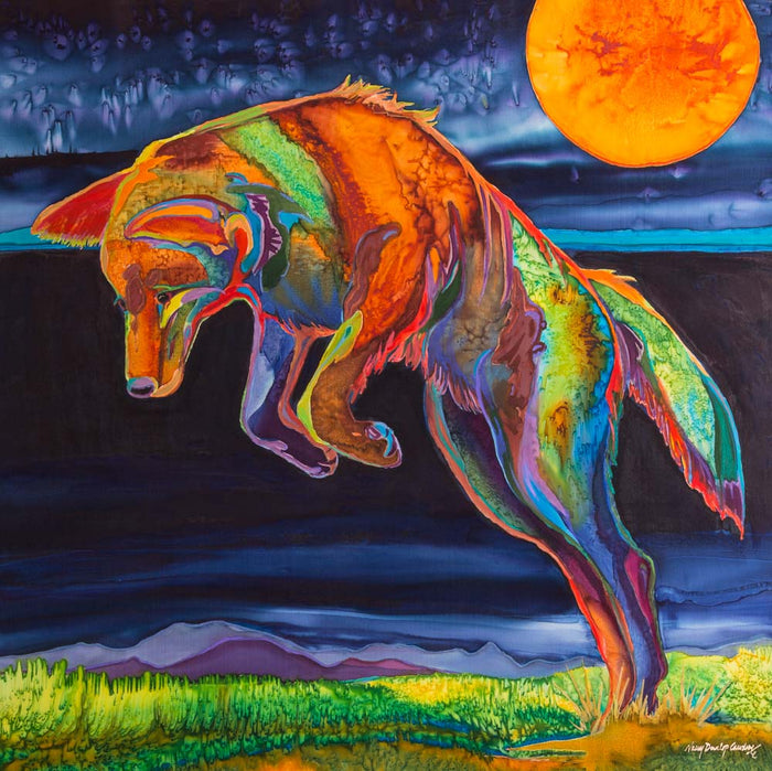 Forever Glacier: Canis latrans (Giclée) - Cawdrey Gallery