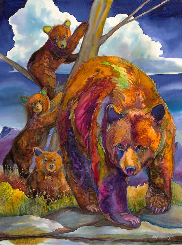 Forever Glacier: Ursus americanus (Giclée)